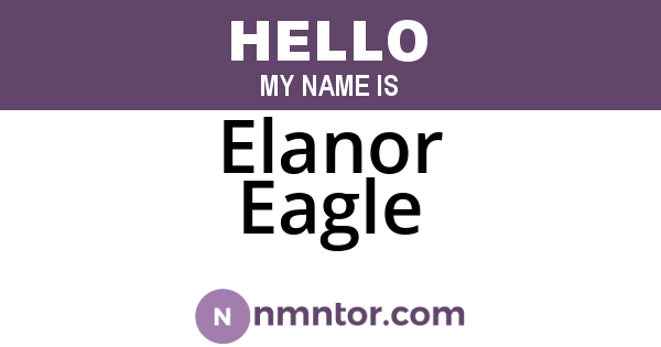 Elanor Eagle