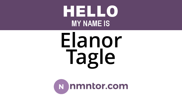 Elanor Tagle