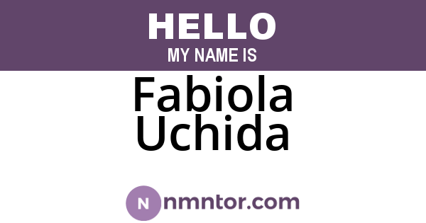 Fabiola Uchida