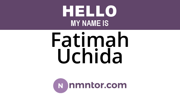 Fatimah Uchida