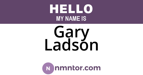 Gary Ladson