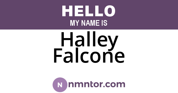 Halley Falcone