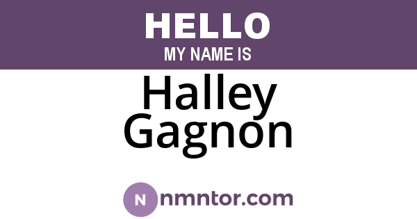 Halley Gagnon