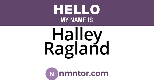Halley Ragland