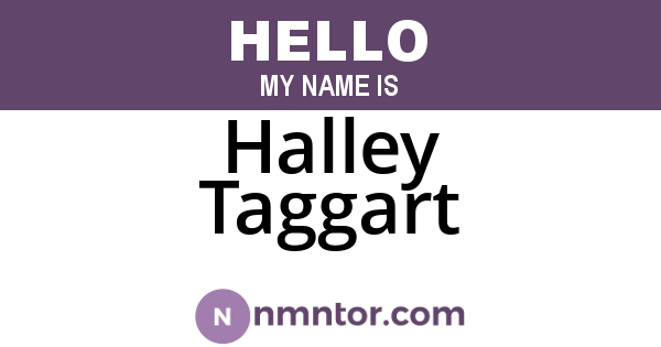 Halley Taggart