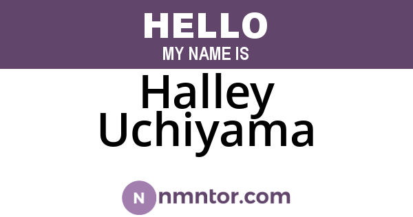 Halley Uchiyama