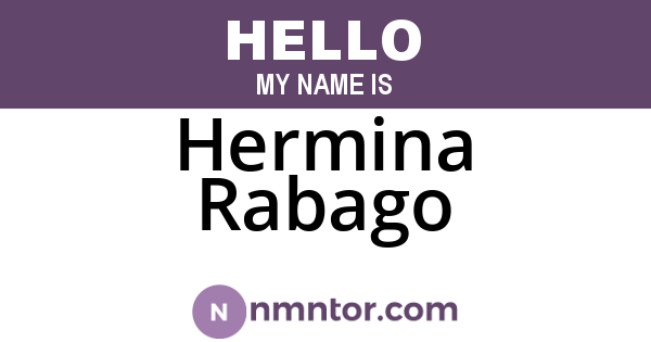 Hermina Rabago