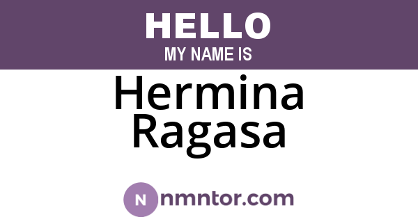 Hermina Ragasa
