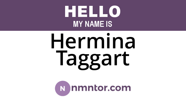 Hermina Taggart