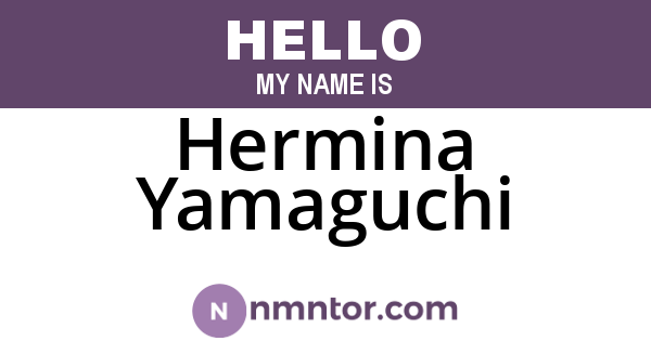 Hermina Yamaguchi