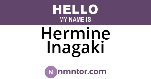 Hermine Inagaki