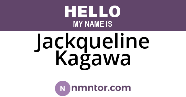 Jackqueline Kagawa