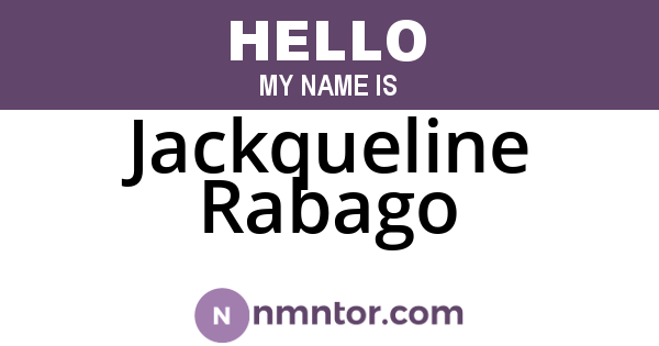 Jackqueline Rabago