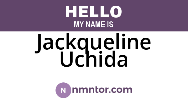 Jackqueline Uchida