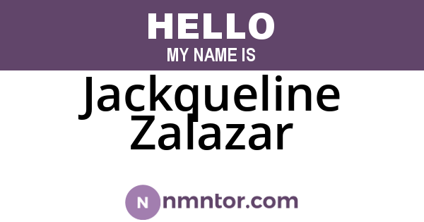 Jackqueline Zalazar