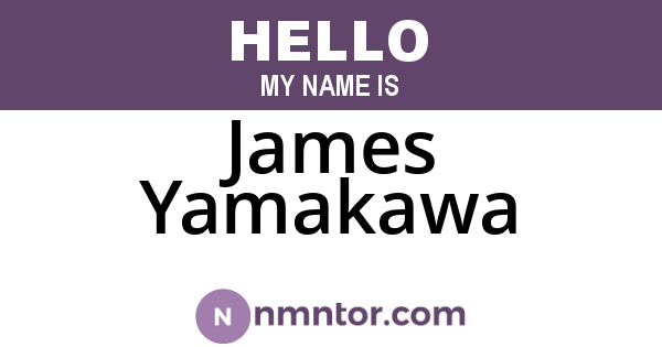 James Yamakawa