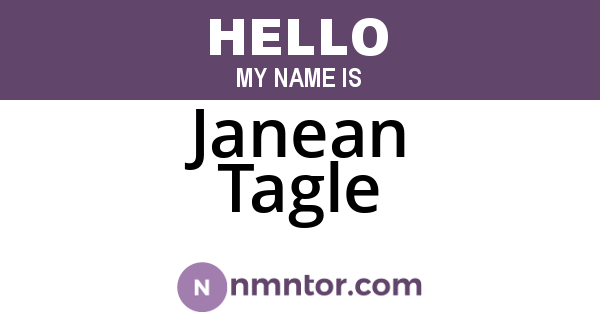 Janean Tagle