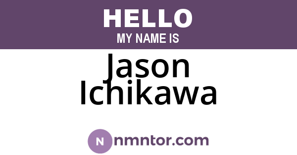 Jason Ichikawa