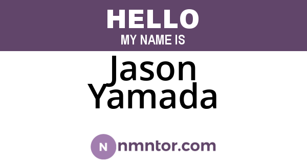 Jason Yamada