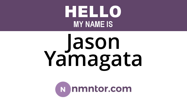 Jason Yamagata