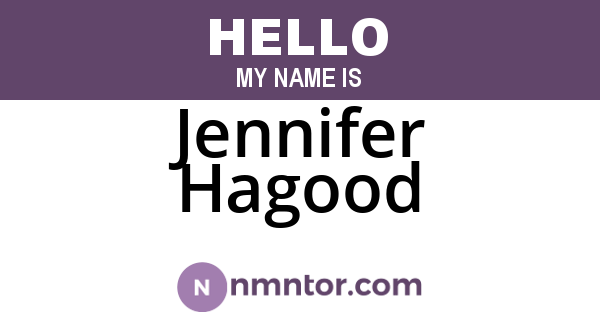 Jennifer Hagood