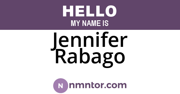 Jennifer Rabago