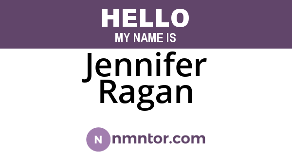 Jennifer Ragan