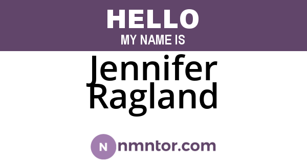 Jennifer Ragland