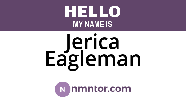 Jerica Eagleman
