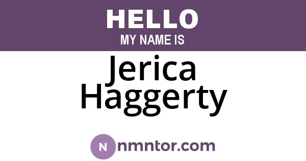 Jerica Haggerty
