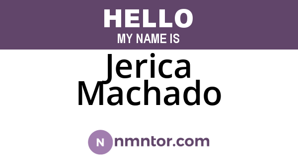 Jerica Machado