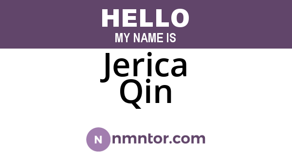 Jerica Qin