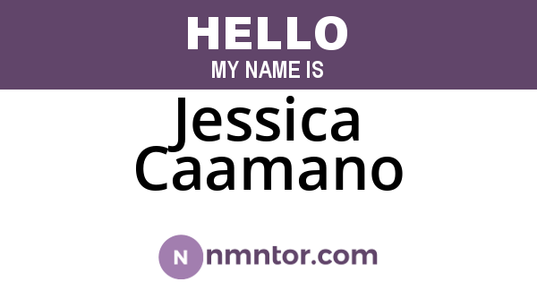 Jessica Caamano