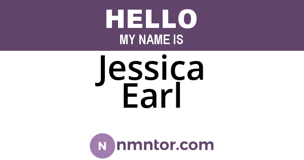 Jessica Earl