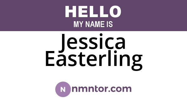 Jessica Easterling