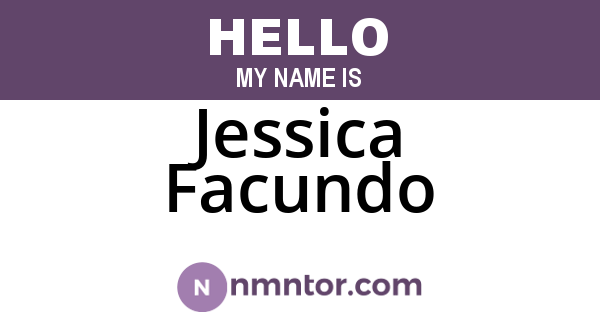Jessica Facundo