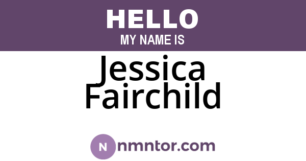 Jessica Fairchild