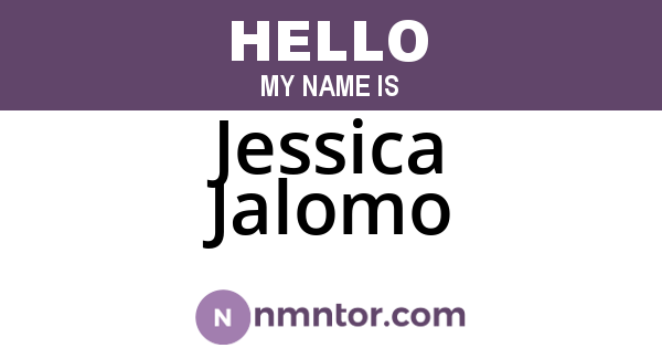 Jessica Jalomo