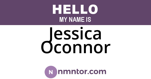 Jessica Oconnor