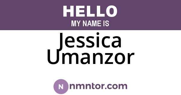 Jessica Umanzor