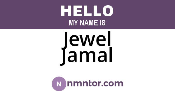 Jewel Jamal
