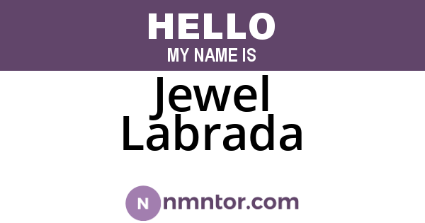 Jewel Labrada