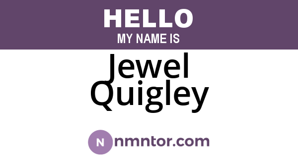 Jewel Quigley