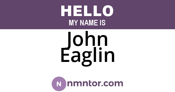 John Eaglin