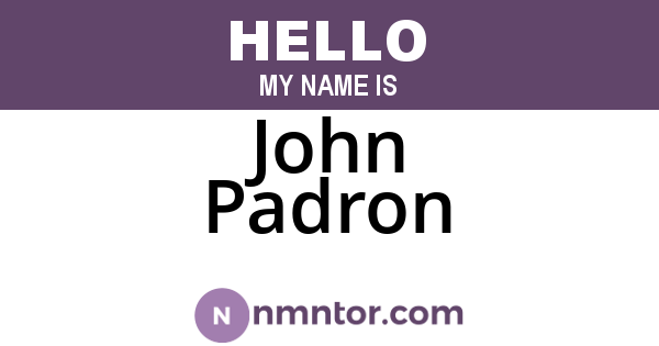 John Padron