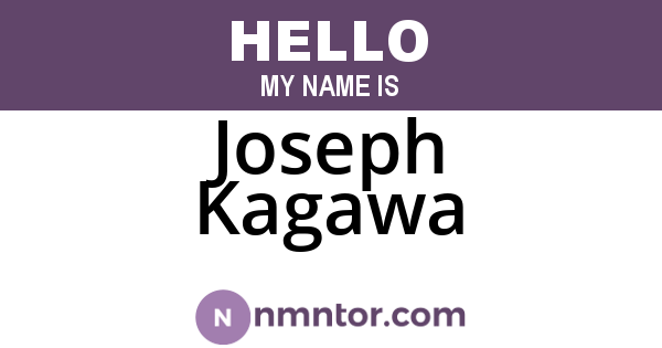 Joseph Kagawa