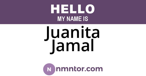 Juanita Jamal