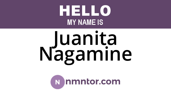 Juanita Nagamine