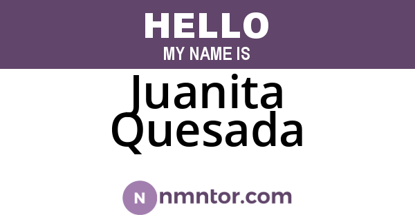 Juanita Quesada
