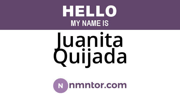 Juanita Quijada